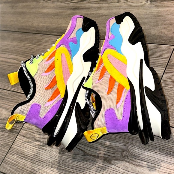 Men's Javi Achieve Multicolor Athletic Rugged Sole Shoes Sneakers Size 6Y - Picture 12 of 14